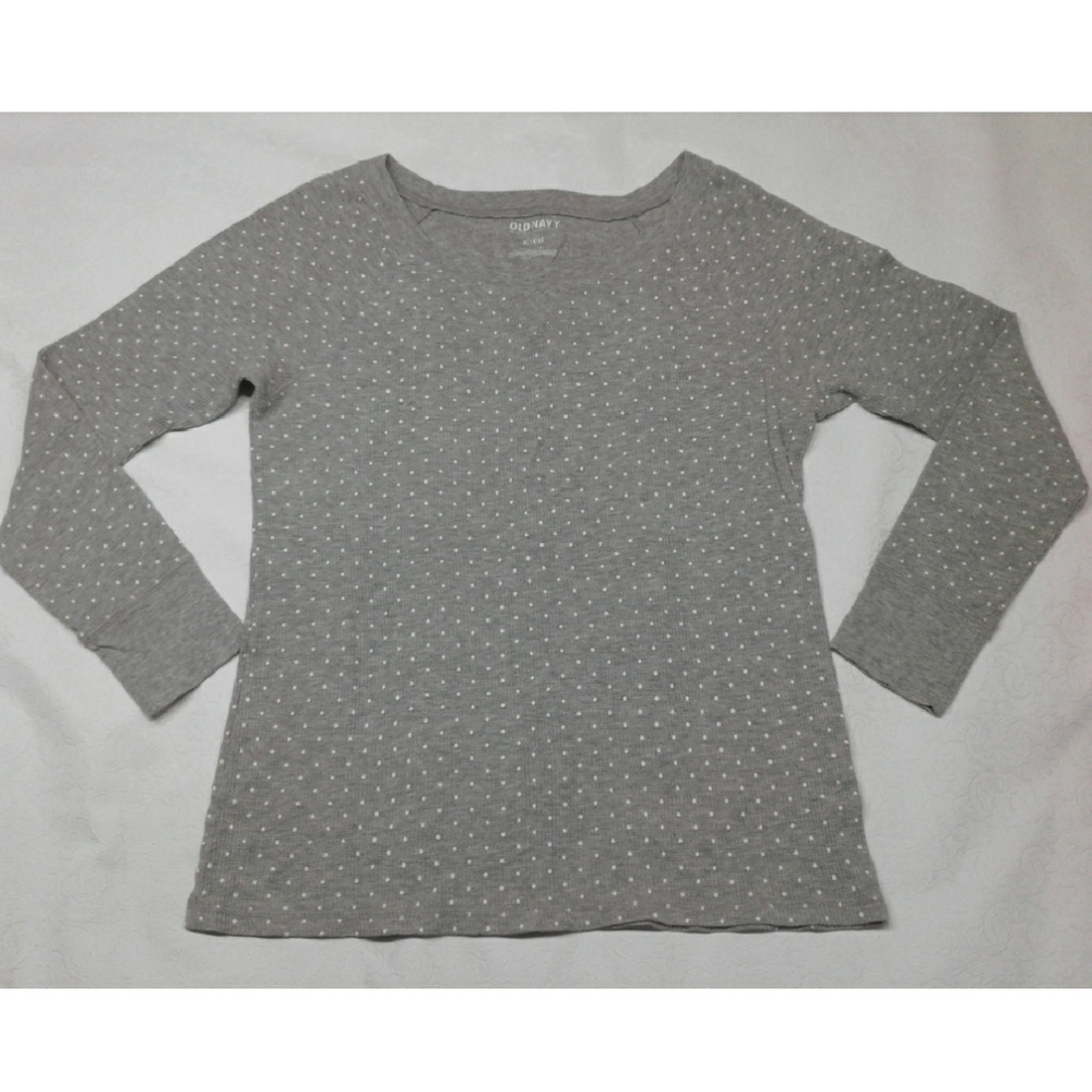 Old Navy women Gray white top size XL